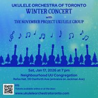 Ukulele Orchestra of Toronto Winter Concert