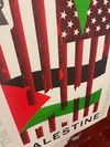 I Stand with Palestine Riso Poster