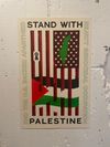 I Stand with Palestine Riso Poster