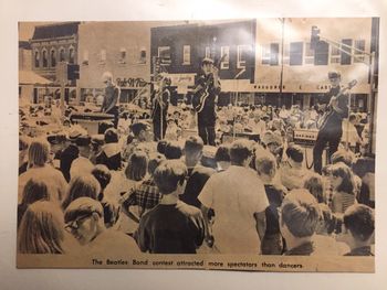 Marshall MN, street dance, 1965
