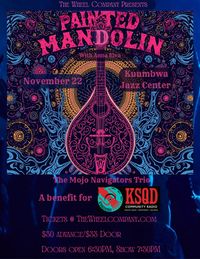 Painted Mandolin with the Mojo Navigators