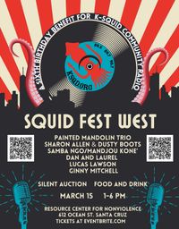 Painted Mandolin Trio at Squid Fest West!!!