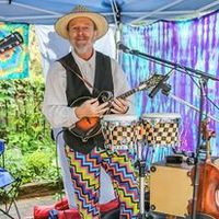 Painted Mandolin at the Barn in Gilroy
