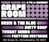 Drew & the Blue LIVE at The Grape Room