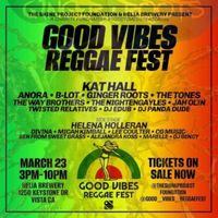 Ginger Roots and The Protectors Live at The Good Vibes Reggae Fest at Helia Brewery in Vista