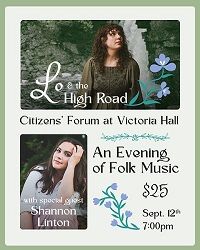 An Evening of Folk Music w/ Lo & the High Road