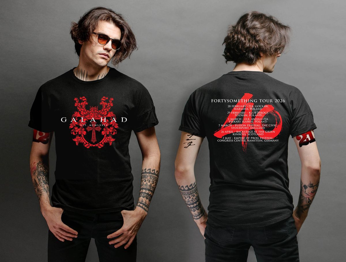 2025/2026 GALAHAD 40th ANNIVERSARY TOUR T-SHIRT