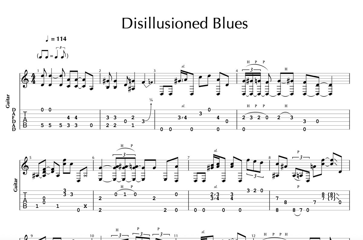 Disillusioned Blues (Guitar Pro)