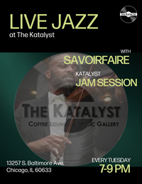 Savoir Faire Jazz Violinist open Jam live performance 
