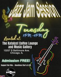 Samuel Savoirfaire Williams Hosting open jazz jam session 