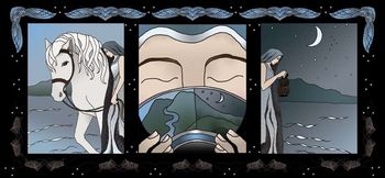 Inspired by Britt's song, "Devil and an Angel" ©2009 mezzy
