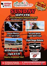 StonesAlive @ Schaghticoke Fair. Two 1hour Shows: 6pm & 8pm