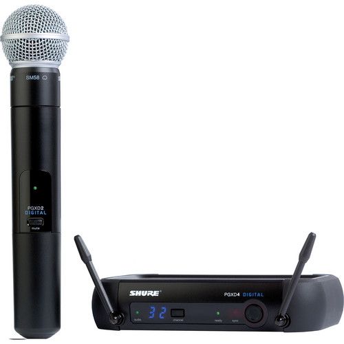 Shure PGXD24/SM58 Handheld Wireless Mic (Rent)