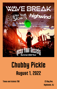 Wave Break, Keep Your Secrets, Highwind, Brave Worrier