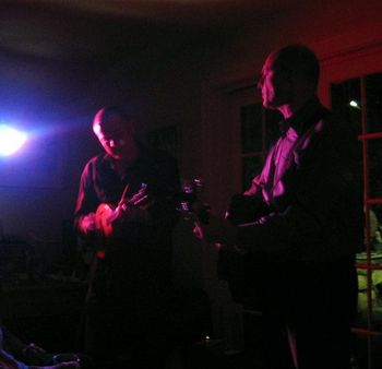 Scott ripping it up on his home made Mandolin

