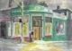 The Plough and Stars, Cambridge—painting my by father, James Connolly in 2005
