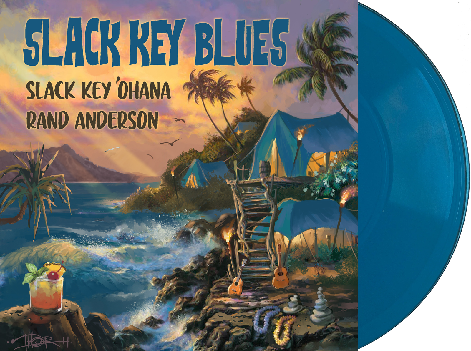 洋楽 Slack-Key Giants 1980 Used LP Slack Key Blues - 7