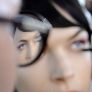 NY Fashion Week, 09.13. Jeremy Scott show, keyed by Kabuki. Photo from MAC TUMBLR.
