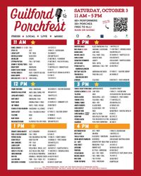 Laura Clapp at Guilford Porchfest