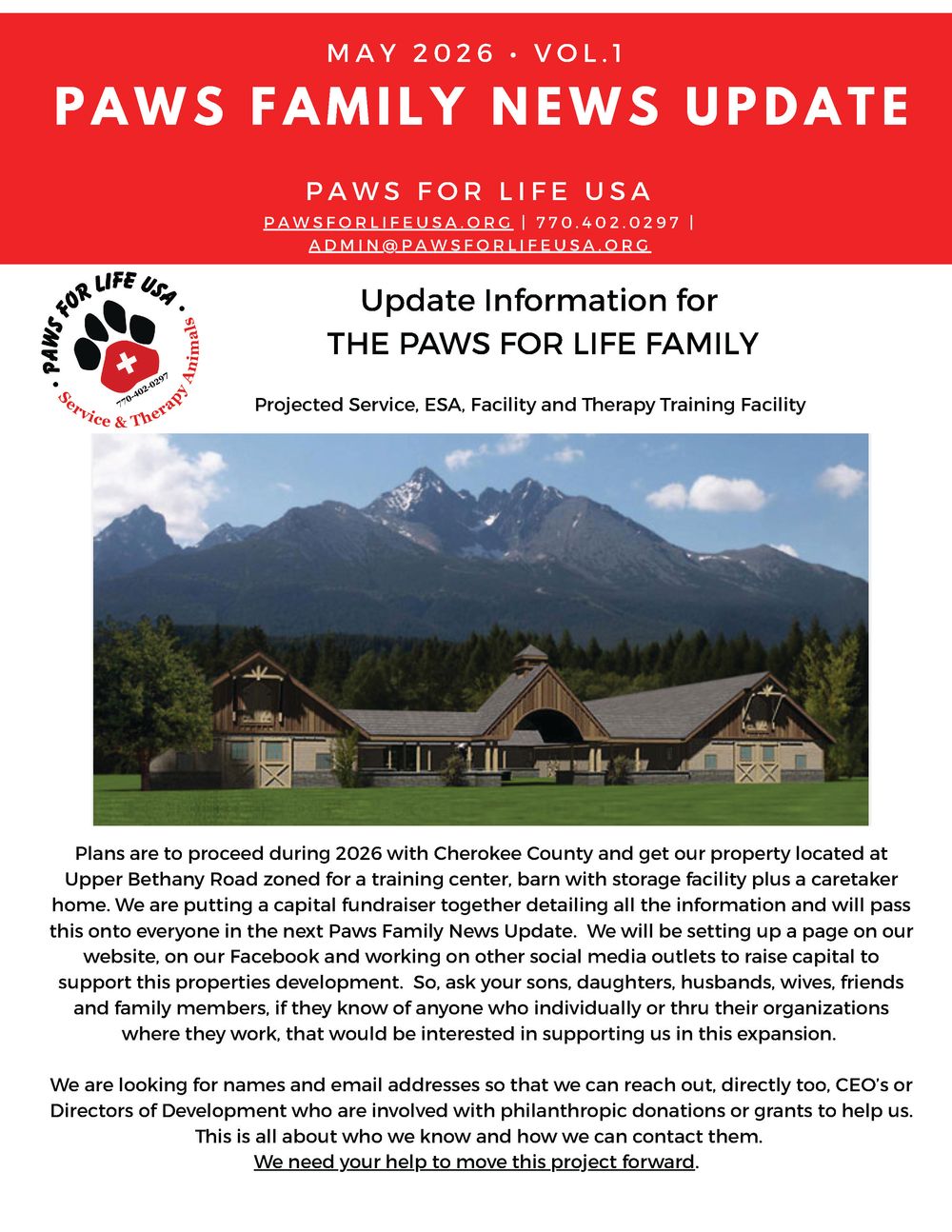May 2026 Newsletter