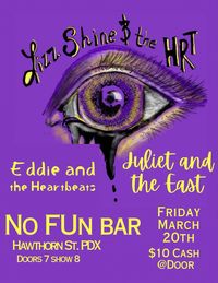 Liz Shine and the HRT, Juliet and the East and Eddie and the Heartbeats