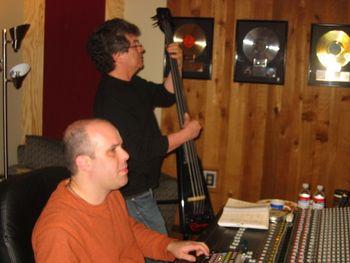 Here's Joe doing one of the things he does best, and Vinny doing the same.

