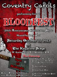 Coventry Carols live at Bloodfest 20