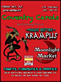 Coventry Carols live at Moonlight Market - Night Before Krampus