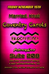 Coventry Carols live at Suite 208 w/Blokhead