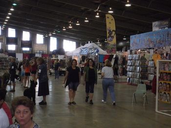Julie & Debbie at the Dog Show in Tulsa
