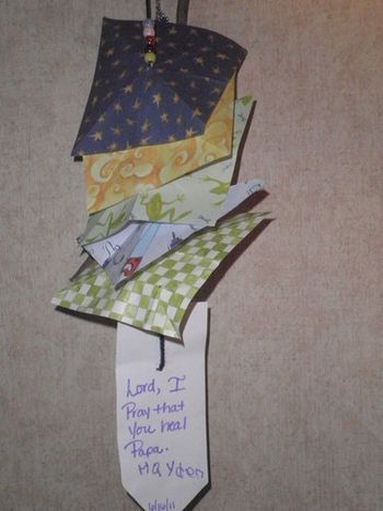 Made by our 5 year old grandson Hayden
