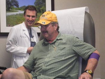 Jack with his Nutrientist Jason Stevens, MA, RD, LD

