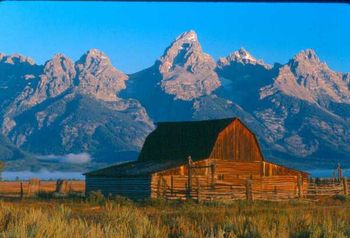 Barn at the Tetons
