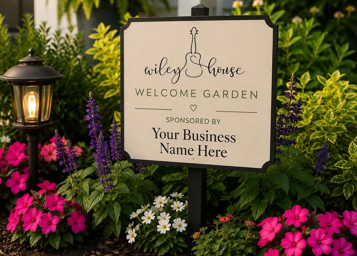 Welcome Garden Sponsor