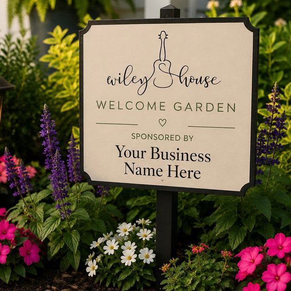 Welcome Garden Sponsor