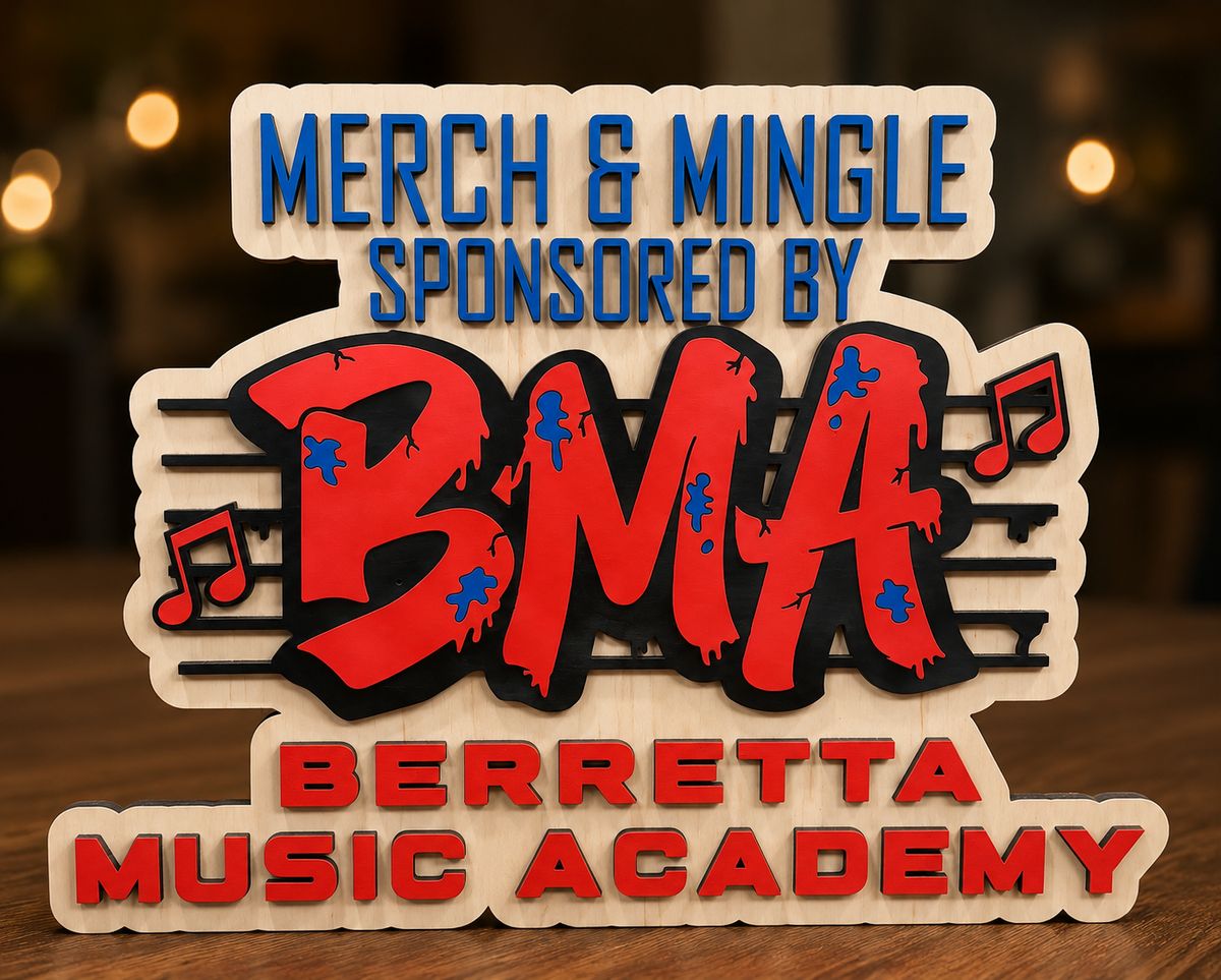 🎶 “Merch & Mingle” Sponsorship
