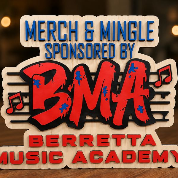 🎶 “Merch & Mingle” Sponsorship