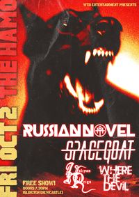 FREE SHOW w/Russian Novel, Spacegoat & Halcyon Reign @ The Hamilton Station Hotel