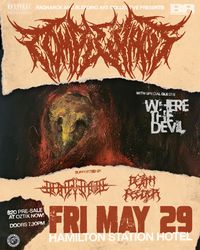 Complexant w/WTD, Dead by Dawn and Death Feeder @ Hamo
