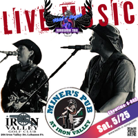 The Roadshow returns to Miner’s Pub!