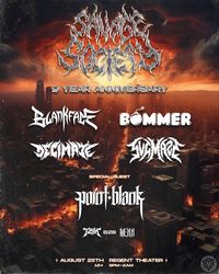 9th Year Anniversary: Savage Society Takeover W/ Blankface, Decimate, SVGMAZE, Bommer, w/ special guest: Point.Blank
