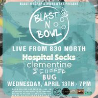 Blast N Bowl - Hospital Socks | clementine | scuffed | BUG