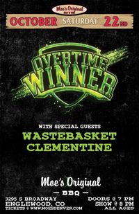 clementine with Wastebasket and Overtime Winner