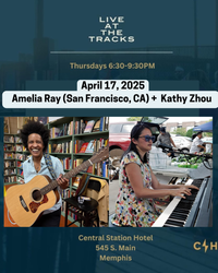 Live at the Tracks: Central Station Hotel (w/ Amelia Ray)