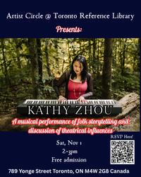 Kathy Zhou at Toronto Reference Library (Toronto, ON, Canada)
