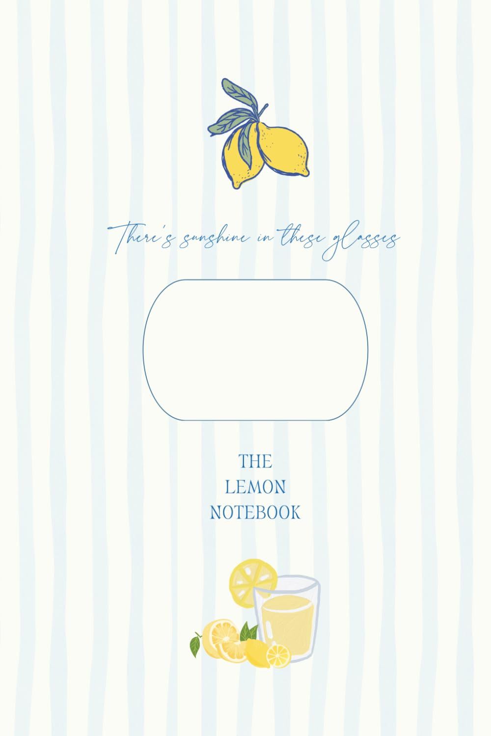 The Lemon Notebook: There's sunshine in these glasses (light blue)