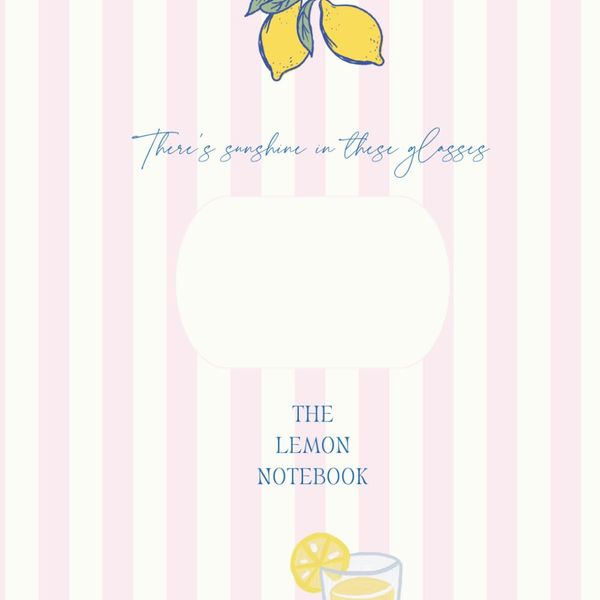 The Lemon Notebook: There's sunshine in these glasses (pink)