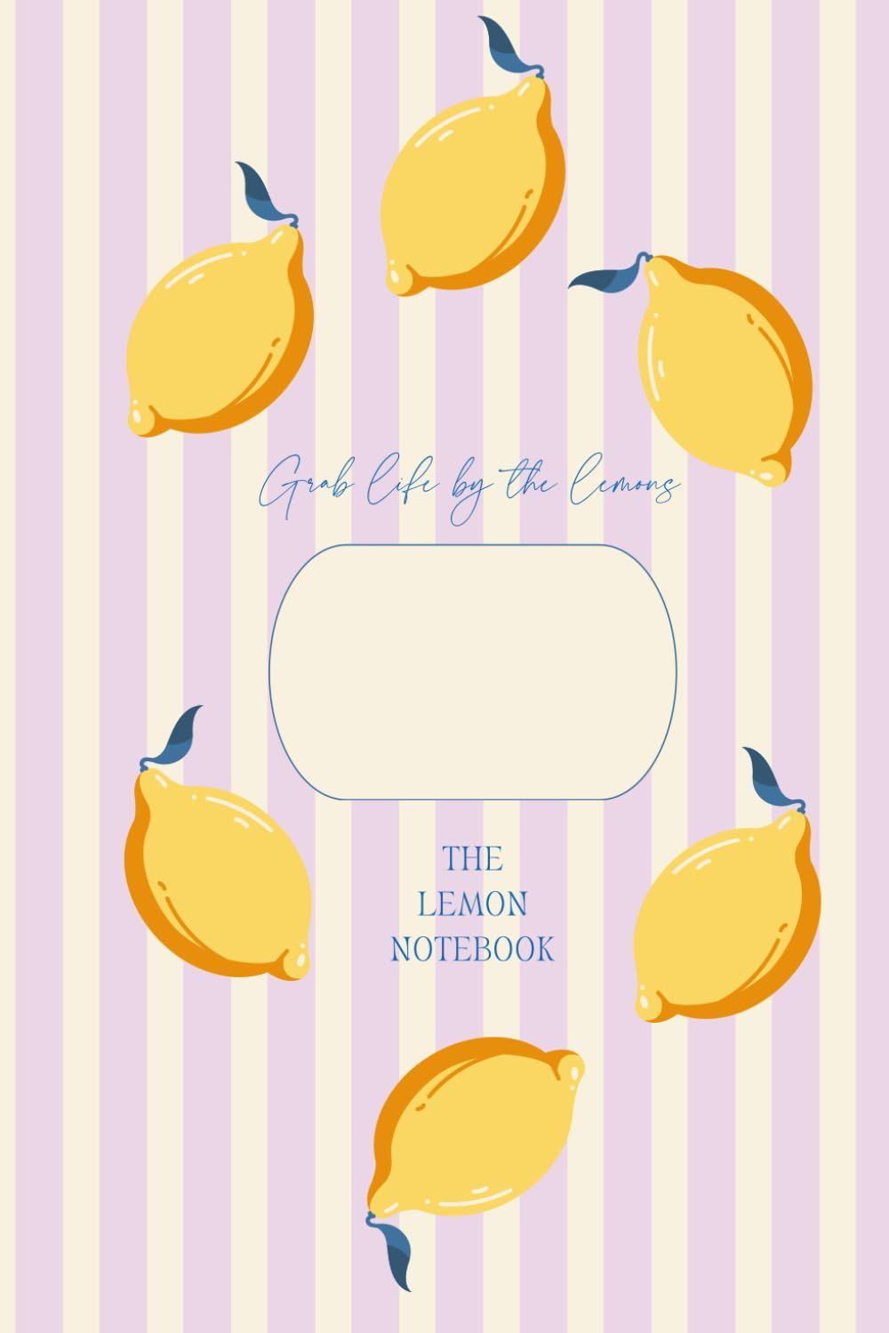 The Lemon Notebook: Grab life by the lemons (pink)