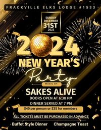 Frackville Elks - New years Eve