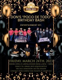 Don's Poco de Todo Birthday Bash